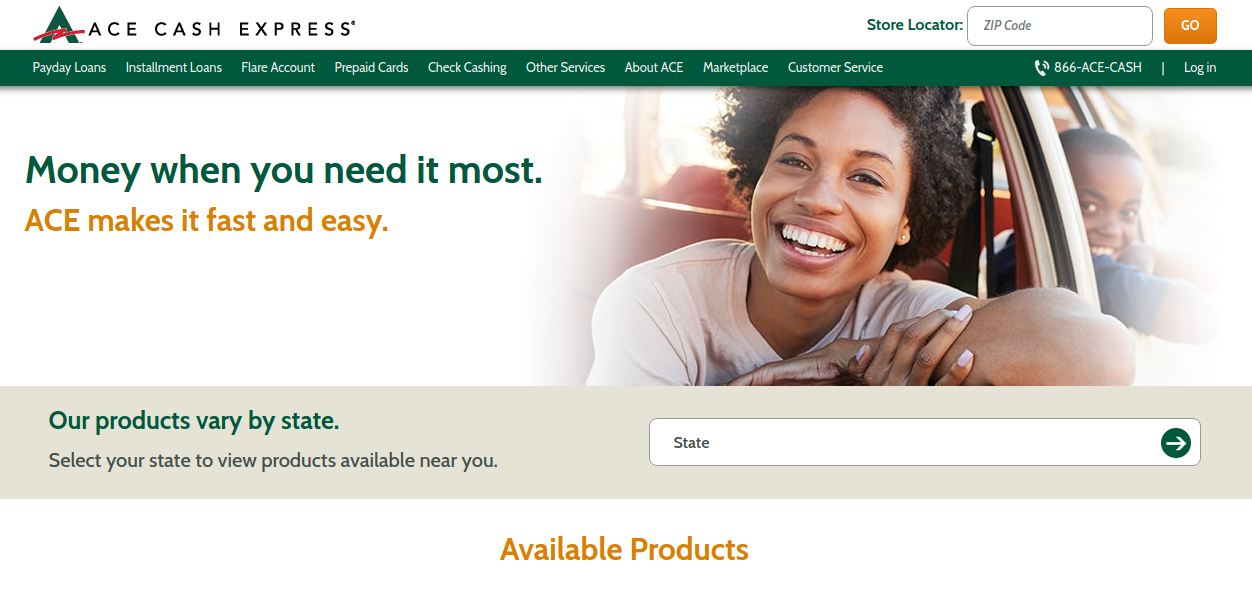 ACE Cash Express Logo