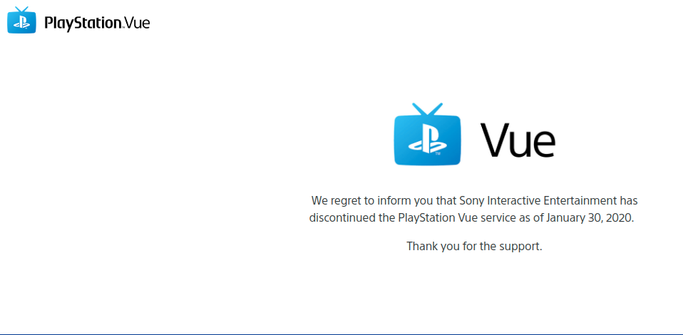 PlayStation Vue Logo