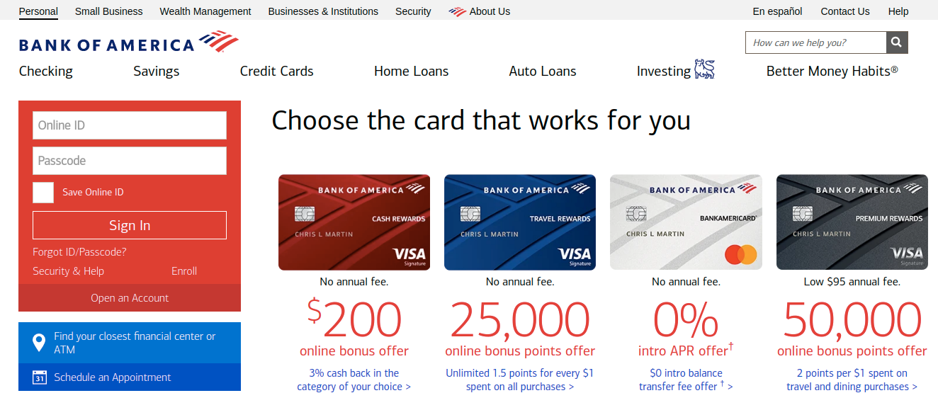 Bank of America Logo