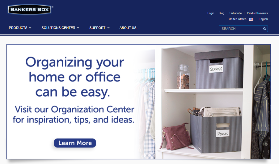 Bankers Box Customer satisfaction survey